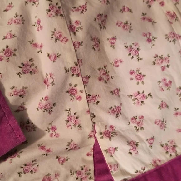 george Pink Little Girl Velour Coat For 24 monts - Picture 9 of 13